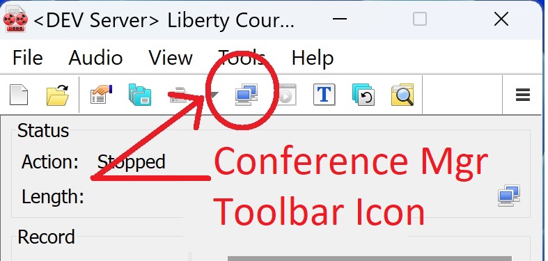 Remote Conference Toolbar Icon